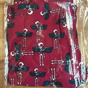 Lularoe NEW Fairy Skeletons OS Leggings